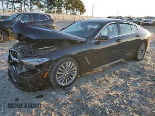 2020 BMW 8 Series 840i with VIN WBAGV4C09LCD70739, listed as a Copart auction lot 82610014 with Not provided miles and Salvage title. Bid and sale history available at DreamBid. Image 1.