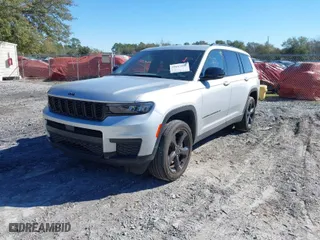 2023 Jeep Grand Cherokee L Altitude with VIN 1C4RJKAG1P8866040, listed as a IAAI auction lot 41615480 with 53,049 mi miles. Bid and sale history available at carsss.com. Image 2.