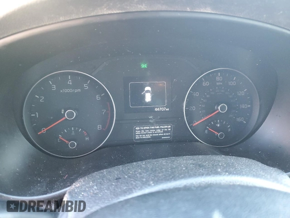 2019 Kia Sportage EX with VIN KNDPNCAC6K7576793, listed as a Copart auction lot 87882005 with 44,707 mi miles and Salvage Title. Bid and sale history available at carsss.com. Image 9.