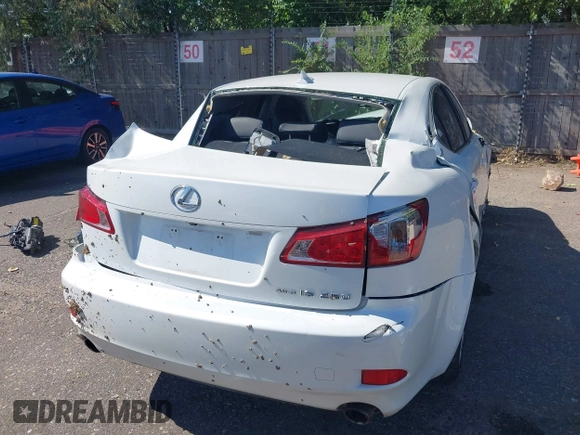 2013 Lexus IS 250 with VIN JTHCF5C26D5063634, listed as a IAAI auction lot 42781335 with Not provided miles and . Bid and sale history available at DreamBid. Image 17.