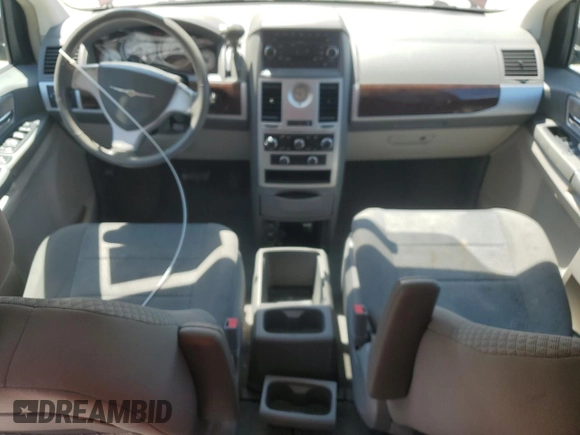 2010 Chrysler Town & Country Touring with VIN 2A4RR5D1XAR428141, listed as a Copart auction lot 53032555 with 161,817 mi miles and Salvage Title. Bid and sale history available at carsss.com. Image 8.