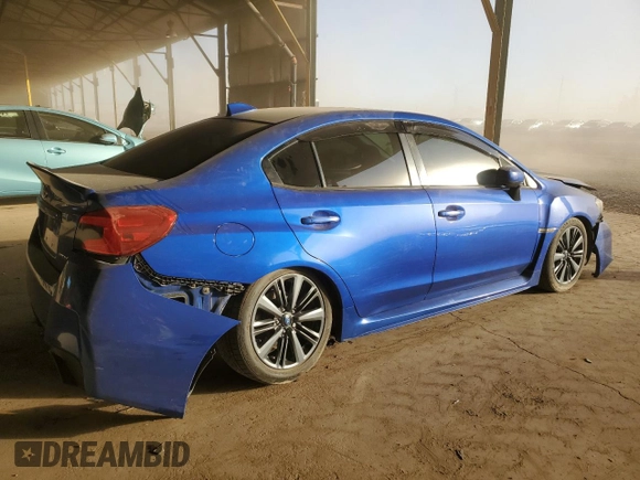 2017 Subaru WRX with VIN JF1VA1B6XH9838267, listed as a Copart auction lot 88132875 with 105,489 mi miles and Salvage Title. Bid and sale history available at carsss.com. Image 3.
