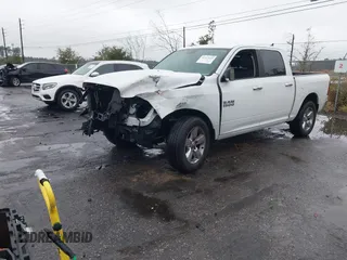 2018 Ram 1500 Big Horn with VIN 1C6RR7LG0JS134793, listed as a IAAI auction lot 41317649 with 106,237 mi miles. Bid and sale history available at carsss.com. Image 16.