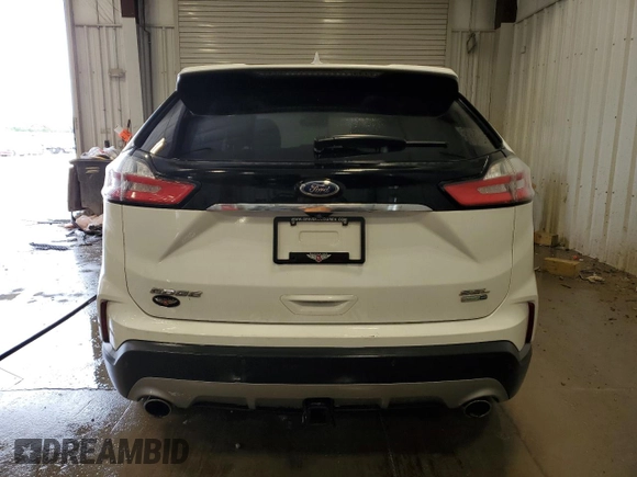 2019 Ford Edge SEL with VIN 2FMPK4J98KBB28920, listed as a Copart auction lot 56984775 with 108,426 mi miles and Salvage title. Bid and sale history available at DreamBid. Image 6.