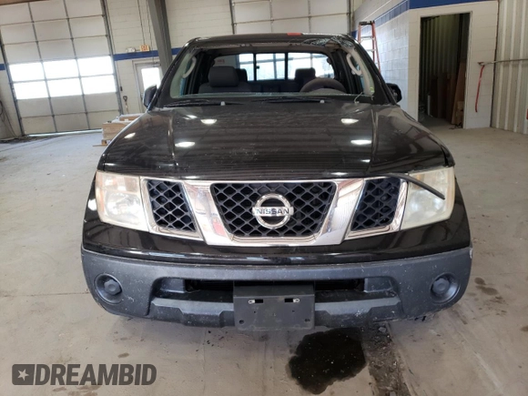 2005 Nissan Frontier XE with VIN 1N6BD06T45C407451, listed as a Copart auction lot 46228515 with 206,536 mi miles and Salvage title. Bid and sale history available at DreamBid. Image 5.