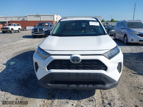 2021 Toyota RAV4 LE with VIN 2T3H1RFV0MW115299, listed as a IAAI auction lot 42030049 with 38,446 mi miles. Bid and sale history available at carsss.com. Image 12.