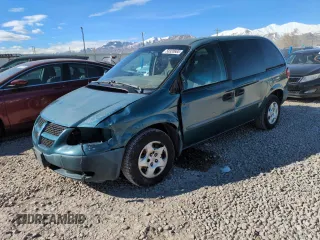 2002 Dodge Caravan SE with VIN 1B4GP25332B661986, listed as a Copart auction lot 50320685 with 157,205 mi miles and Salvage Title. Bid and sale history available at carsss.com. Image 1.