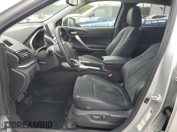 2024 Mitsubishi Eclipse Cross SE with VIN JA4ATWAA4RZ038601, listed as a Copart auction lot 59254285 with 16,995 mi miles and Non repairable. Bid and sale history available at DreamBid. Image 7.