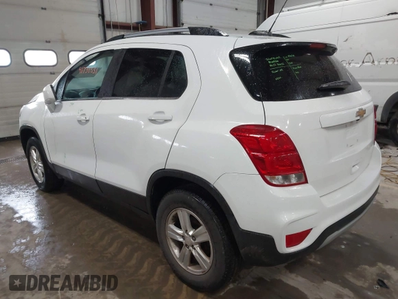 2017 Chevrolet Trax LT with VIN 3GNCJPSB8HL140918, listed as a IAAI auction lot 41730551 with 114,220 mi miles and . Bid and sale history available at carsss.com. Image 3.