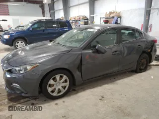 2014 Mazda 3 i Sport with VIN 3MZBM1U71EM107389, listed as a Copart auction lot 55331805 with 105,212 mi miles and Salvage title. Bid and sale history available at DreamBid. Image 1.
