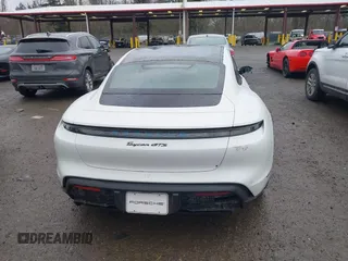2024 Porsche Taycan GTS with VIN WP0AD2Y13RSA47237, listed as a IAAI auction lot 41557327 with 6,572 mi miles and . Bid and sale history available at DreamBid. Image 16.
