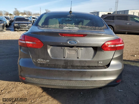 2017 Ford Focus SE with VIN 1FADP3F28HL345610, listed as a Copart auction lot 45277335 with 136,731 mi miles and Salvage Title. Bid and sale history available at carsss.com. Image 6.