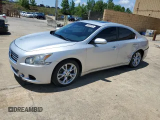 2013 Nissan Maxima SV with VIN 1N4AA5AP8DC801800, listed as a Copart auction lot 63450925 with 222,105 mi miles and Salvage title. Bid and sale history available at DreamBid. Image 1.