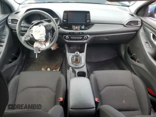 2018 Hyundai Elantra GT with VIN KMHH35LE4JU034043, listed as a Copart auction lot 79347134 with 0 mi miles and Salvage Title. Bid and sale history available at carsss.com. Image 8.