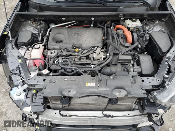 2020 Toyota RAV4 Hybrid XSE with VIN JTME6RFV3LD502316, listed as a Copart auction lot 43389425 with 39,670 mi miles and Salvage Title. Bid and sale history available at carsss.com. Image 12.