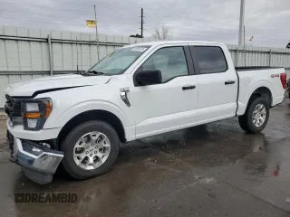 2023 Ford F-150 XL with VIN 1FTEW1EP3PFC53689, listed as a Copart auction lot 51655475 with 17,681 mi miles and Salvage title. Bid and sale history available at DreamBid. Image 1.