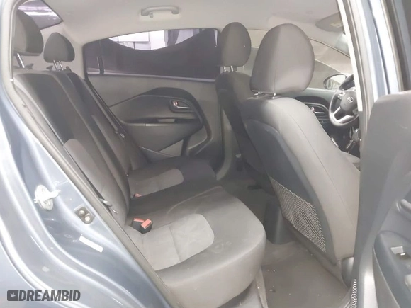 2016 Kia Rio LX with VIN KNADM4A35G6692492, listed as a IAAI auction lot 41623039 with NaN miles. Bid and sale history available at carsss.com. Image 8.