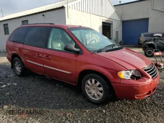 2007 Chrysler Town & Country LWB Touring with VIN 2A4GP54L47R267129, listed as a Copart auction lot 83315144 with 160,295 mi miles and Salvage Title. Bid and sale history available at carsss.com. Image 4.