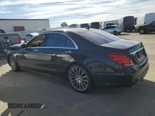 2016 Mercedes-Benz S 550 with VIN WDDUG8CB2GA221960, listed as a Copart auction lot 87473334 with Not Provided miles and Salvage Title. Bid and sale history available at carsss.com. Image 2.
