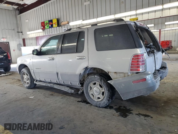 2002 Mercury Mountaineer with VIN 4M2DU86E62UJ09334, listed as a Copart auction lot 45712695 with 195,828 mi miles and Salvage title. Bid and sale history available at DreamBid. Image 2.