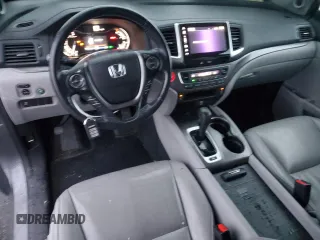 2017 Honda Pilot EX-L with VIN 5FNYF6H54HB008054, listed as a Copart auction lot 82758704 with 124,024 mi miles and Salvage Title. Bid and sale history available at DreamBid. Image 8.
