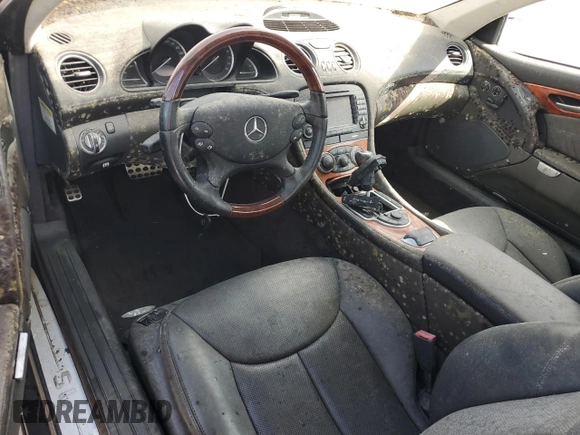 2005 Mercedes-Benz SL with VIN WDBSK76F35F084552, listed as a Copart auction lot 77258574 with Not provided miles and Non repairable. Bid and sale history available at DreamBid. Image 8.