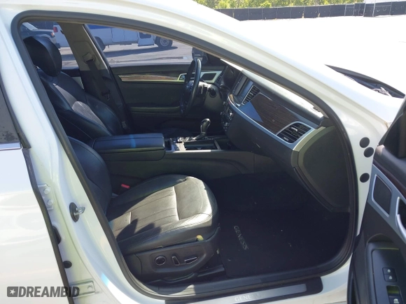 2016 Hyundai Genesis 3.8L with VIN KMHGN4JE2GU128482, listed as a IAAI auction lot 42065181 with 163,925 mi miles. Bid and sale history available at carsss.com. Image 5.
