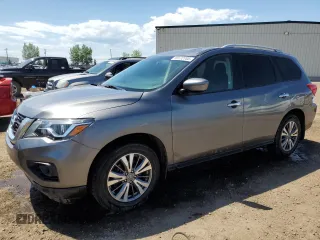 2017 Nissan Pathfinder SV z VIN 5N1DR2MMXHC627990, wystawiony jako Copart lot #59172705 z przebiegiem 227 995 mil mil oraz Czysty tytuł • Clean title. Historia ofert i sprzedaży dostępna na DreamBid. Obrazek 1.
