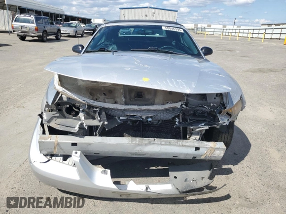2004 Ford Mustang Deluxe with VIN 1FAFP44694F133988, listed as a Copart auction lot 50846395 with 166,918 mi miles and Salvage Title. Bid and sale history available at carsss.com. Image 5.