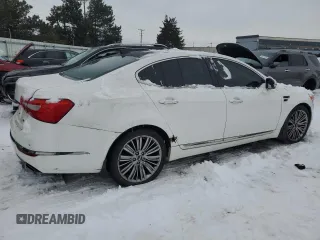 2016 Kia Cadenza Premium with VIN KNALN4D78G5208098, listed as a Copart auction lot 87902265 with 0 mi miles and Clean Title. Bid and sale history available at carsss.com. Image 3.