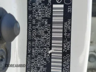 2016 Toyota Prius Four with VIN JTDKARFU8G3004374, listed as a Copart auction lot 76606474 with 98,703 mi miles and Salvage Title. Bid and sale history available at carsss.com. Image 12.