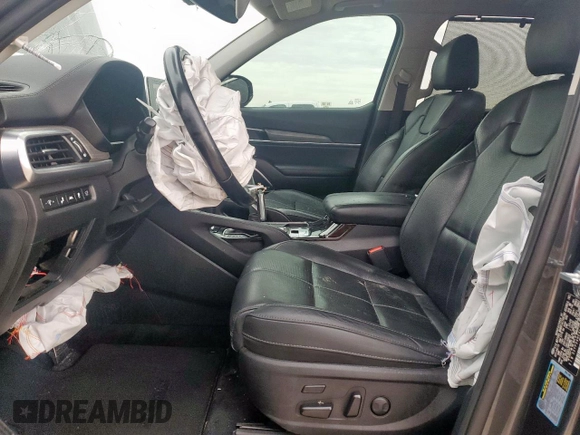2020 Kia Telluride SX with VIN 5XYP54HCXLG052451, listed as a Copart auction lot 58738965 with 77,155 mi miles and Salvage title. Bid and sale history available at DreamBid. Image 7.