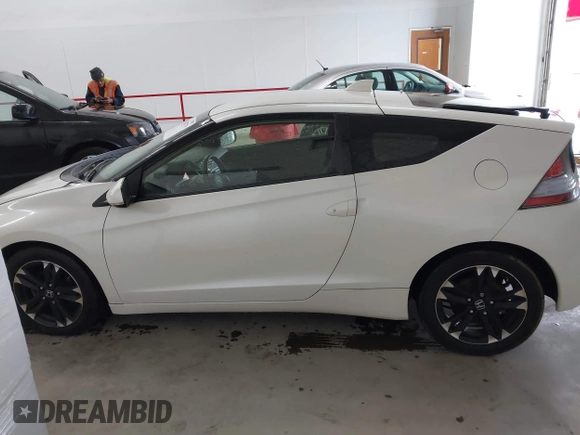 2015 Honda CR-Z EX with VIN JHMZF1D67FS000258, listed as a IAAI auction lot 41838779 with 61,751 mi miles. Bid and sale history available at carsss.com. Image 14.