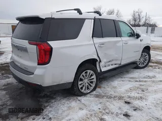 2022 GMC Yukon SLT with VIN 1GKS2BKD7NR137250, listed as a IAAI auction lot 41254455 with 38,213 mi miles. Bid and sale history available at carsss.com. Image 4.