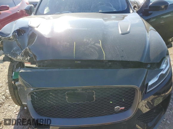 2020 Jaguar F-Pace SVR with VIN SADCZ2EE4LA624650, listed as a Copart auction lot 41261784 with 67,148 mi miles and Salvage Title. Bid and sale history available at DreamBid. Image 12.