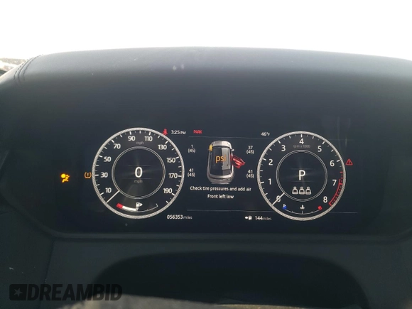 2020 Land Rover Range Rover with VIN SALYU2EE0LA272899, listed as a Copart auction lot 85578024 with 56,353 mi miles and Salvage title. Bid and sale history available at DreamBid. Image 9.