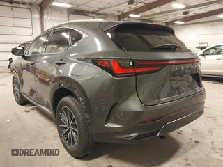 2024 Lexus NX with VIN 2T2AGCEZ2RC057176, listed as a IAAI auction lot 41376211 with 5,136 mi miles. Bid and sale history available at carsss.com. Image 3.