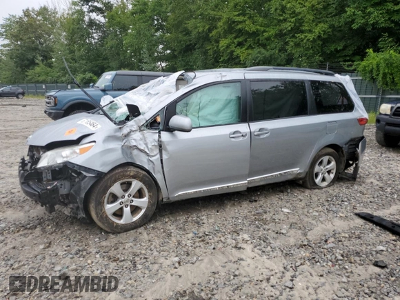 2016 Toyota Sienna LE AAS with VIN 5TDKK3DC1GS702120, listed as a Copart auction lot 67185464 with Not Provided miles and Salvage Title. Bid and sale history available at DreamBid. Image 1.