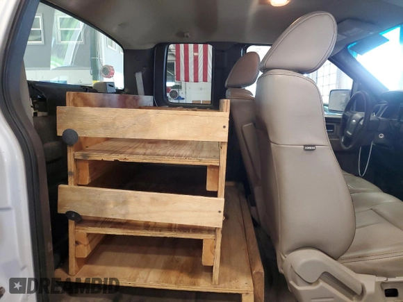 2010 Ford F-150 XL with VIN 1FTEX1CW7AKE77618, listed as a Copart auction lot 55766385 with 190,327 mi miles and Salvage title. Bid and sale history available at DreamBid. Image 10.
