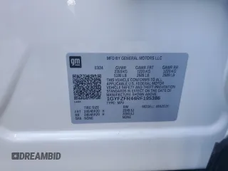 2024 Cadillac XT4 AWD Sport with VIN 1GYFZFR44RF195386, listed as a Copart auction lot 74949924 with 2,693 mi miles and Salvage title. Bid and sale history available at DreamBid. Image 14.