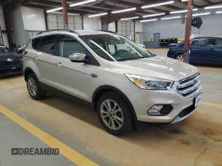 2017 Ford Escape SE with VIN 1FMCU9GD2HUD30317, listed as a Copart auction lot 50541085 with 80,421 mi miles and Salvage Title. Bid and sale history available at DreamBid. Image 4.
