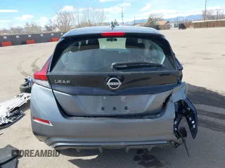2025 Nissan LEAF S with VIN 1N4AZ1BV6SC550092, listed as a IAAI auction lot 41646566 with 3,738 mi miles and . Bid and sale history available at carsss.com. Image 17.