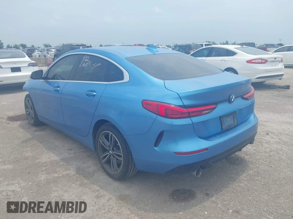 2021 BMW 2 Series 228i with VIN WBA53AK08M7H81105, listed as a IAAI auction lot 42275060 with 45,285 mi miles and . Bid and sale history available at DreamBid. Image 3.