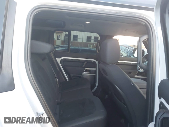 2021 Land Rover Defender SE with VIN SALEP7RU7M2042216, listed as a IAAI auction lot 41596950 with 80,456 mi miles and . Bid and sale history available at DreamBid. Image 8.