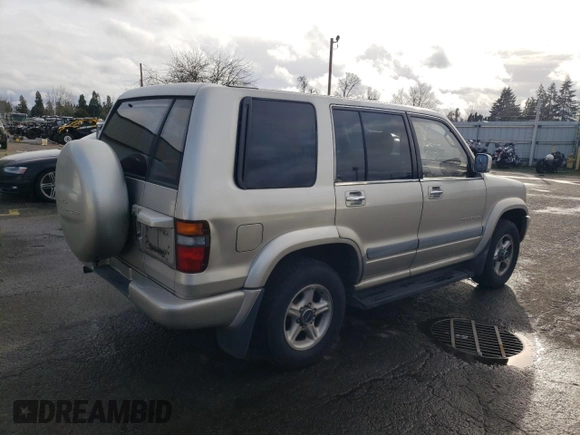 1998 Isuzu Trooper S with VIN JACDJ58X2W7904783, listed as a Copart auction lot 86781754 with 175,643 mi miles and Clean title. Bid and sale history available at DreamBid. Image 3.