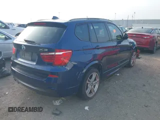 2011 BMW X3 35i with VIN 5UXWX7C5XBL732559, listed as a IAAI auction lot 41924705 with 164,290 mi miles and . Bid and sale history available at DreamBid. Image 4.