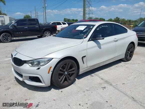 2015 BMW 4 Series 428i xDrive with VIN WBA3N5C58FK198825, listed as a IAAI auction lot 41919172 with 125,421 mi miles. Bid and sale history available at carsss.com. Image 17.
