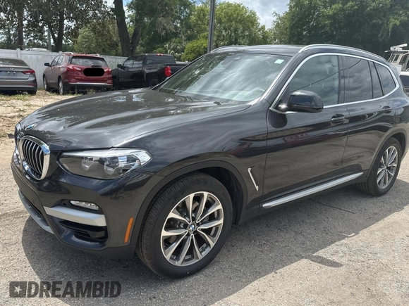 2019 BMW X3 sDrive30i with VIN 5UXTR7C55KLF37078, listed as a Copart auction lot 55284315 with 100,081 mi miles and Clean Title. Bid and sale history available at DreamBid. Image 2.