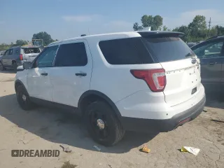 2016 Ford Utility Police Interceptor with VIN 1FM5K8AR0GGD05975, listed as a Copart auction lot 69044884 with 139,511 mi miles and Salvage Title. Bid and sale history available at carsss.com. Image 2.