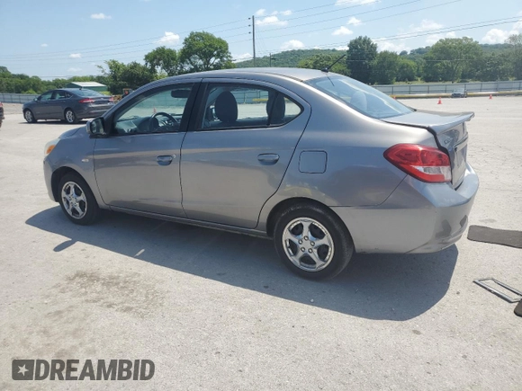 2017 Mitsubishi Mirage ES with VIN ML32F3FJ0HHF06424, listed as a Copart auction lot 61743935 with 120,854 mi miles and Salvage title. Bid and sale history available at DreamBid. Image 2.